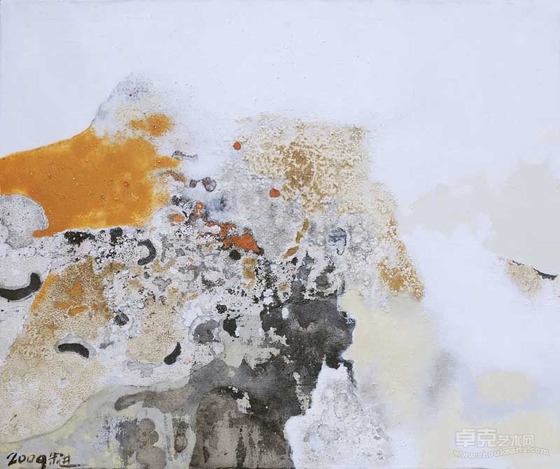 风景09.32  50x60cm2009年