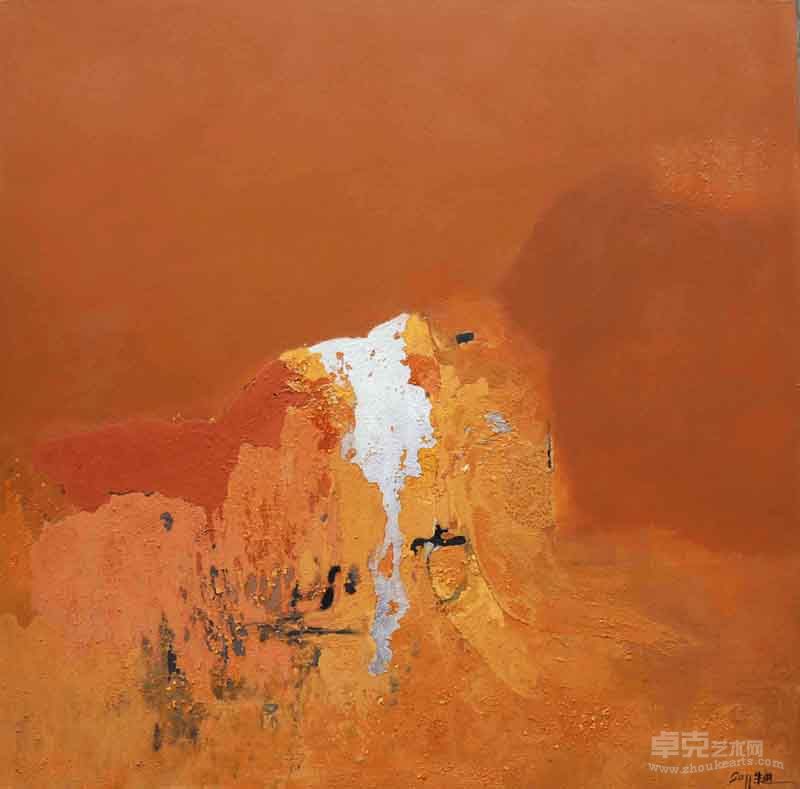 风景11.2 200x200cm2011年,