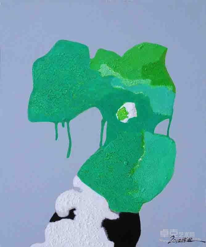 风景11.7  50x60cm2011年