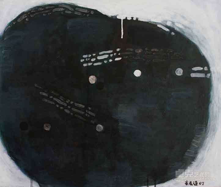 余友涵2007,06,30 60×50 cm 布面丙烯 2007
