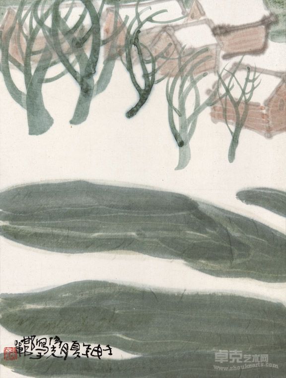 雪 58×44CM 1992