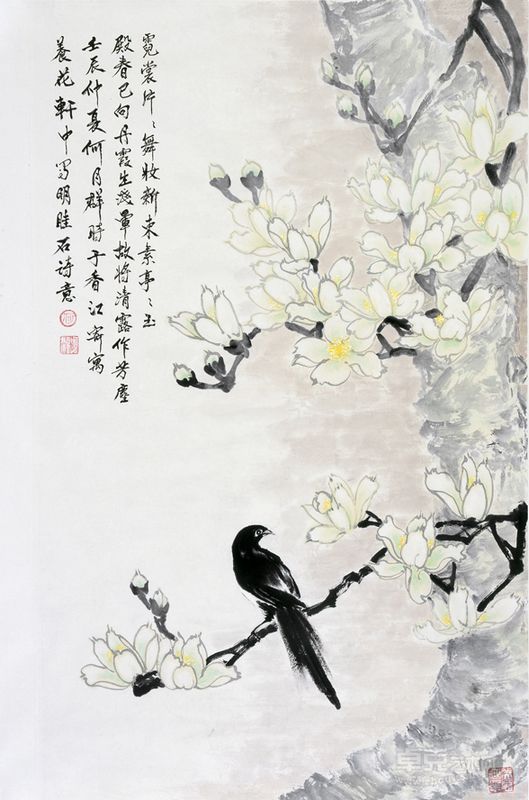 霓裳片片舞妆新