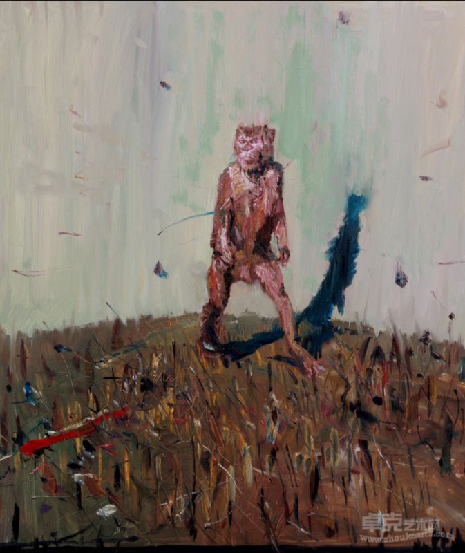 怒   150×130厘米2011
