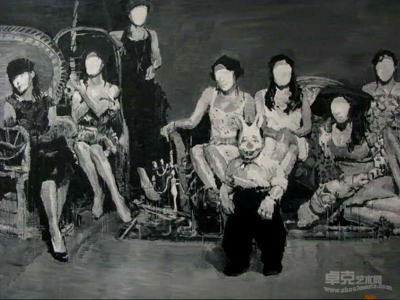 面具 200×250厘米 2009