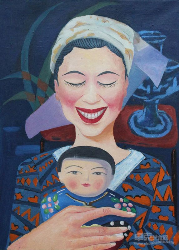 顾静静《沉醉》系列六2012年 创作 尺寸50×70cm