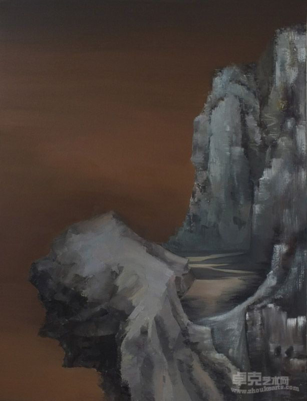 刘捷 山水系列——“石径通幽”