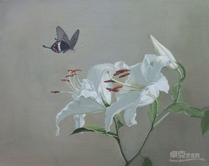 刘心愿 蝶恋花 40x50cm