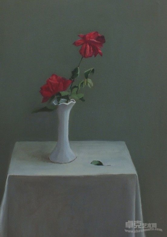 刘心愿 玫瑰 40x60cm