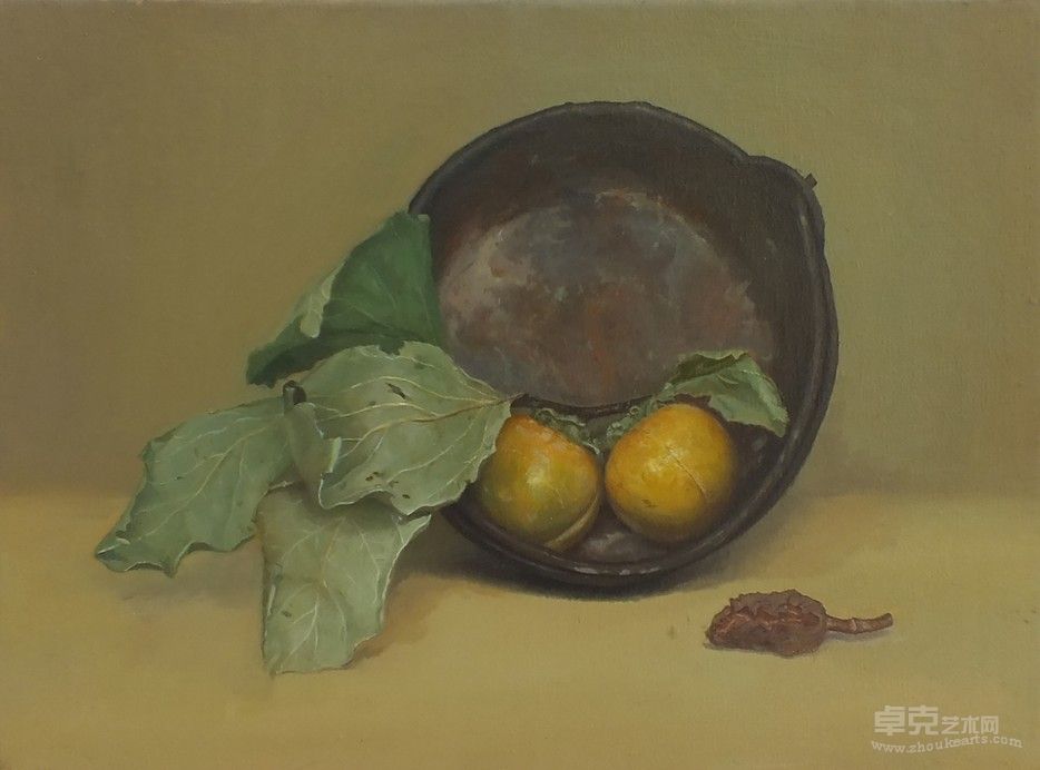 刘心愿 柿子 30x40cm