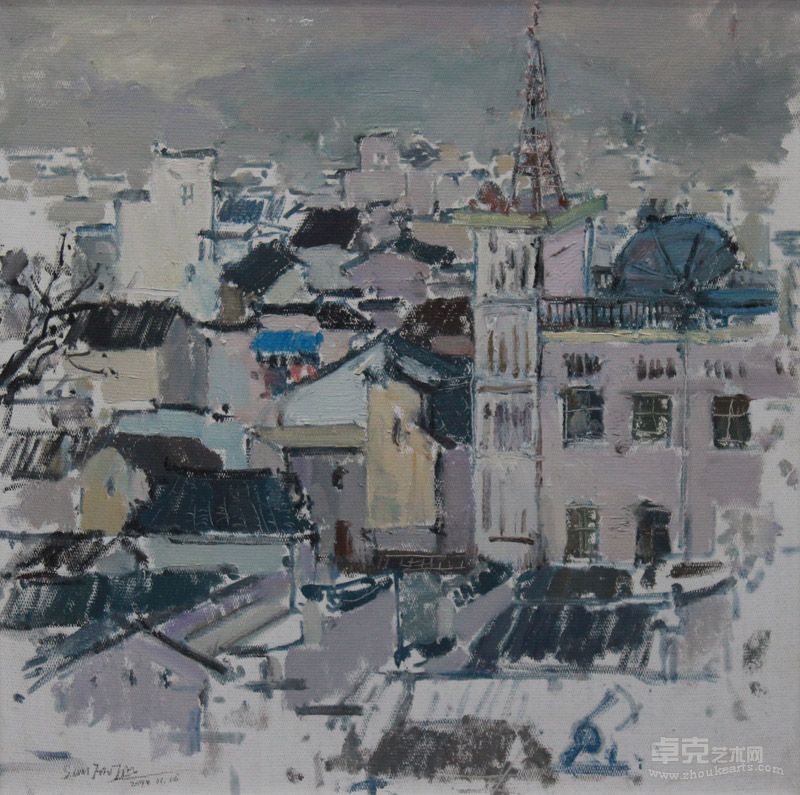 孙瑾瑾 徽檐系列二60-60,2012年
