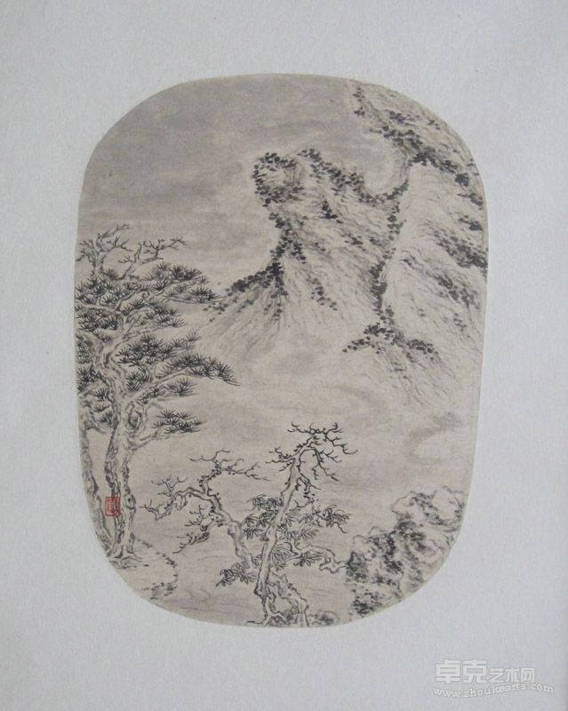 汪文静 古意山水小品（二）