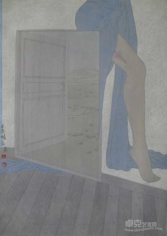 叶鹏飞 初夏进行曲  77cm×54cm  2012年