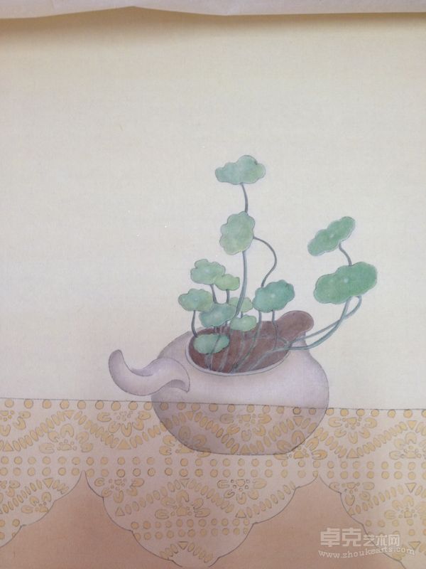 左中玥 花 静物之一  30cm×40cm  2012年