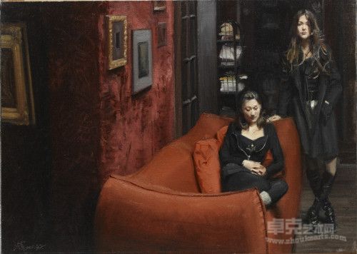 《2010年画室写生之五》2010年冷军