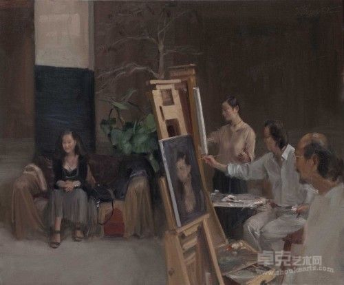 《2011年湖北省美术馆写生》2011年冷军