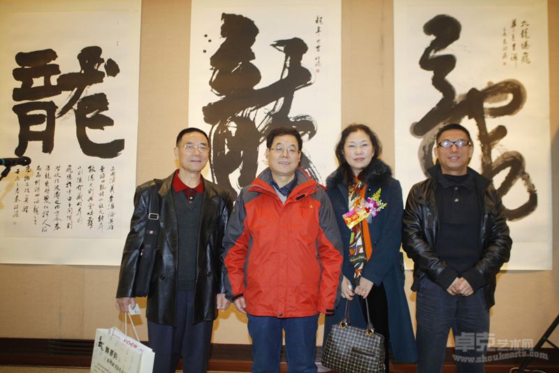 秦理斌书法展现场4