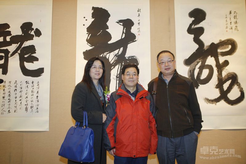 秦理斌书法展现场5