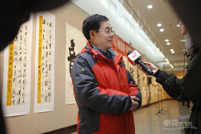秦理斌书法展现场8