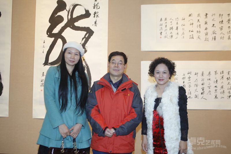 秦理斌书法展现场11