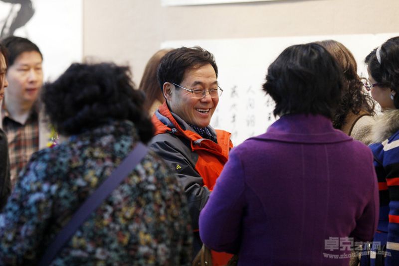 秦理斌书法展现场14