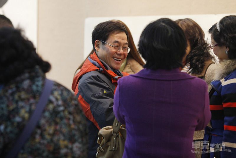 秦理斌书法展现场15