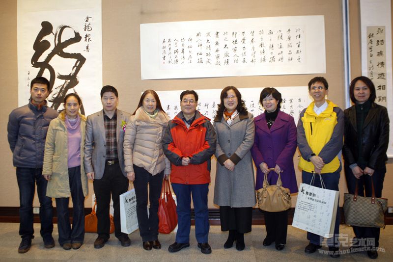 秦理斌书法展现场16