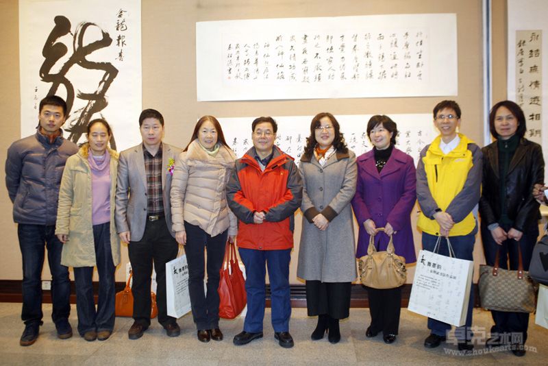 秦理斌书法展现场17