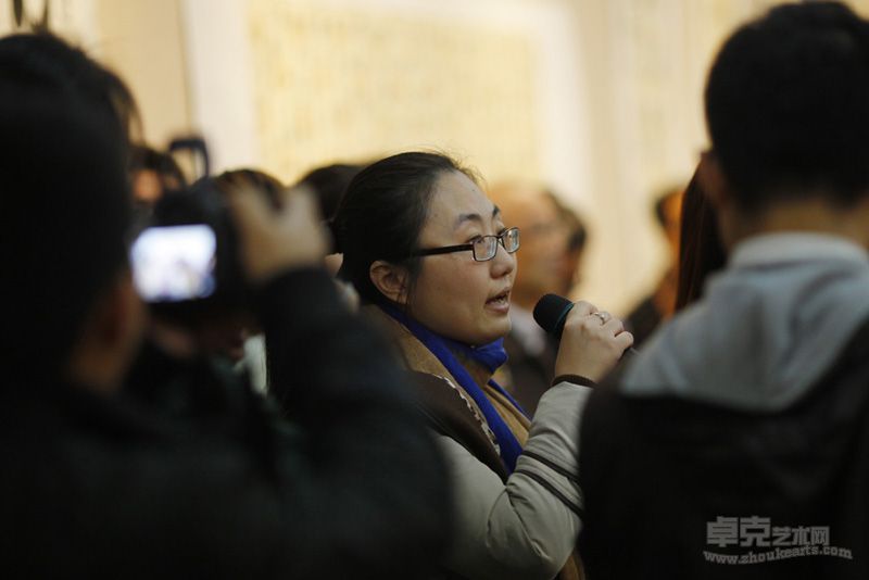 秦理斌书法展现场34