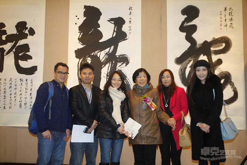 秦理斌书法展现场41
