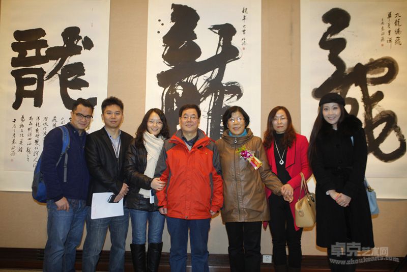 秦理斌书法展现场43