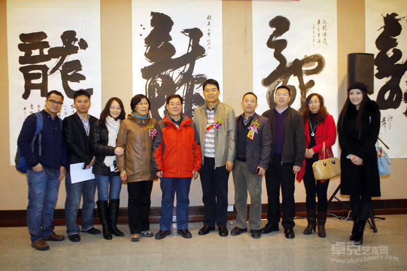 秦理斌书法展现场44