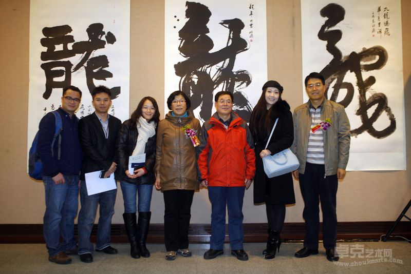 秦理斌书法展现场45