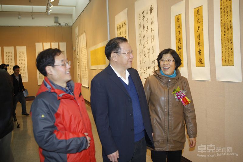 秦理斌书法展现场49