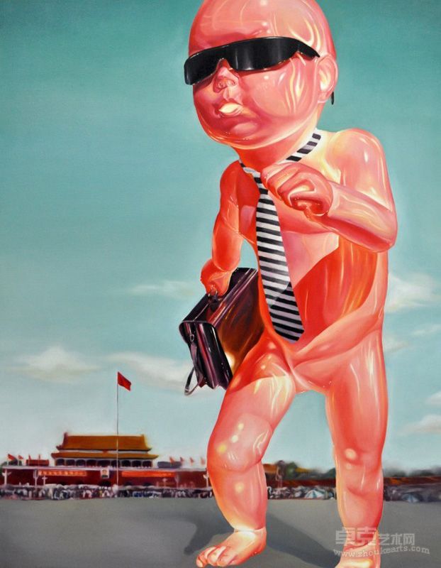 刘丽黎《GDP-NO.01》110X86cm 2011