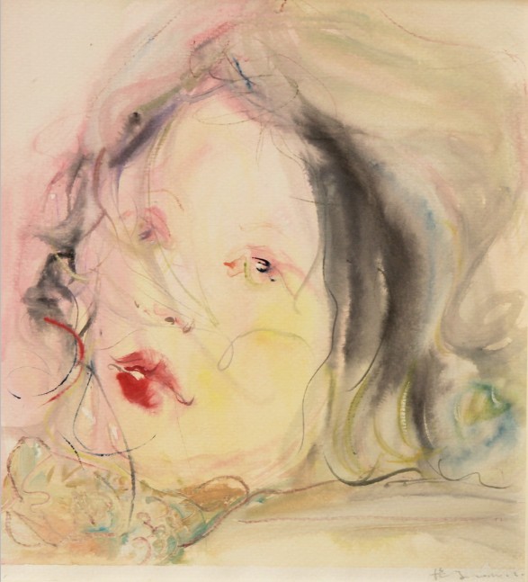 詹东《小猫日记》no.2  25x23cm 纸本丙烯