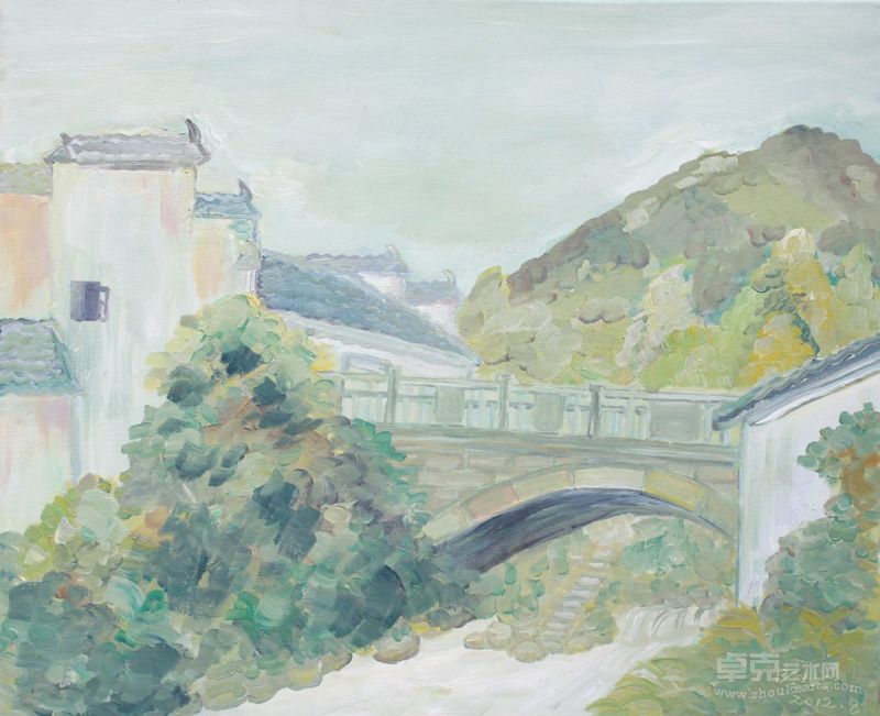 刘春冰《流年》 50X60cm 布面油画