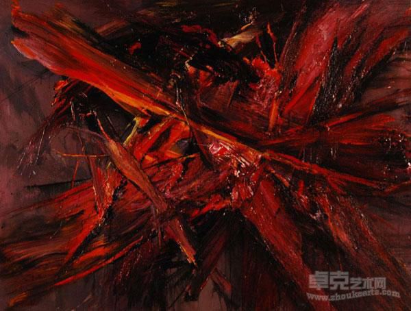 《自然·城市》 韩中人 200*180cm 2012年作