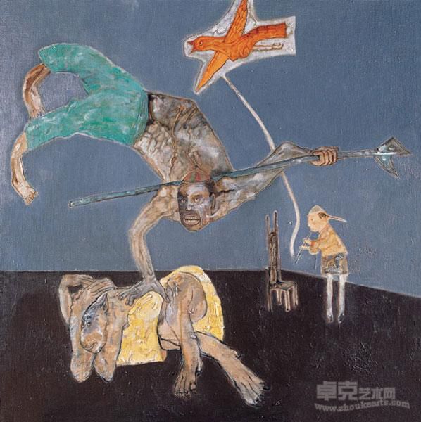 关系之三 林剑峰 100*100cm