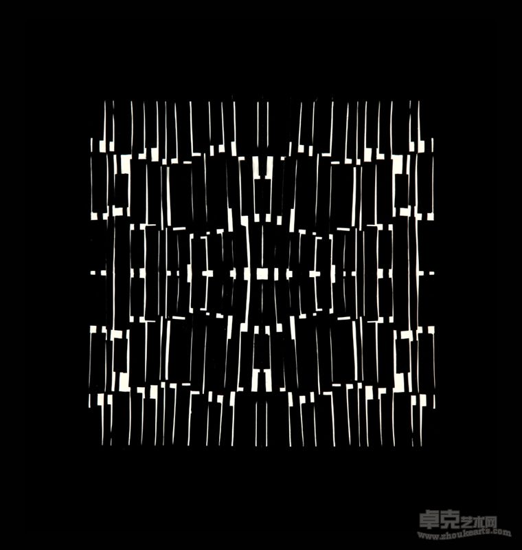 影子系列5(50X50)纸本2003