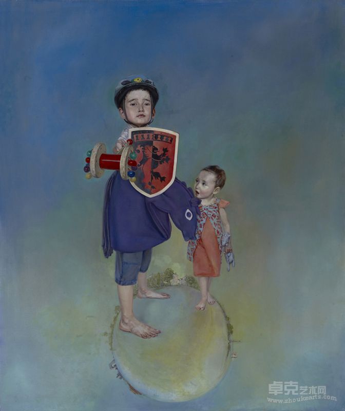 童Children 144.5x125cm 布面油画Oil on Canvas 2010