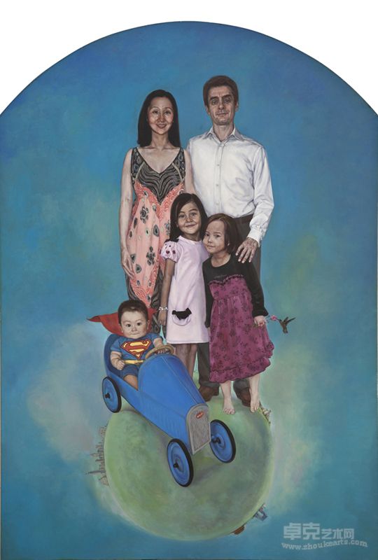 童Children 170x120cm 布面油画Oil on Canvas 2011