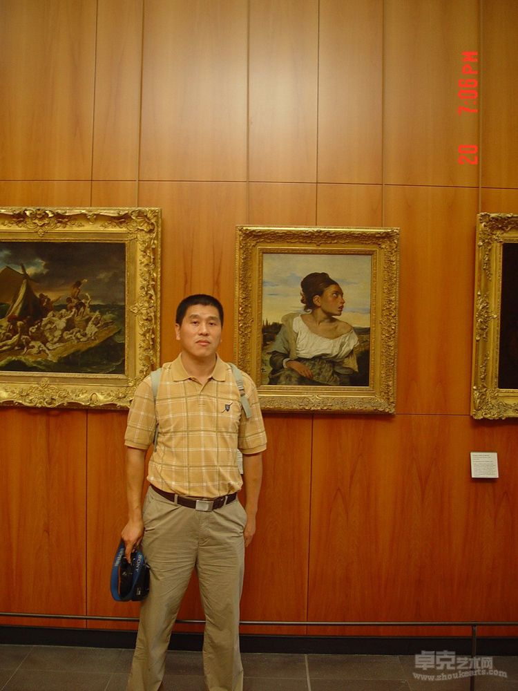 2008年参观卢浮宫