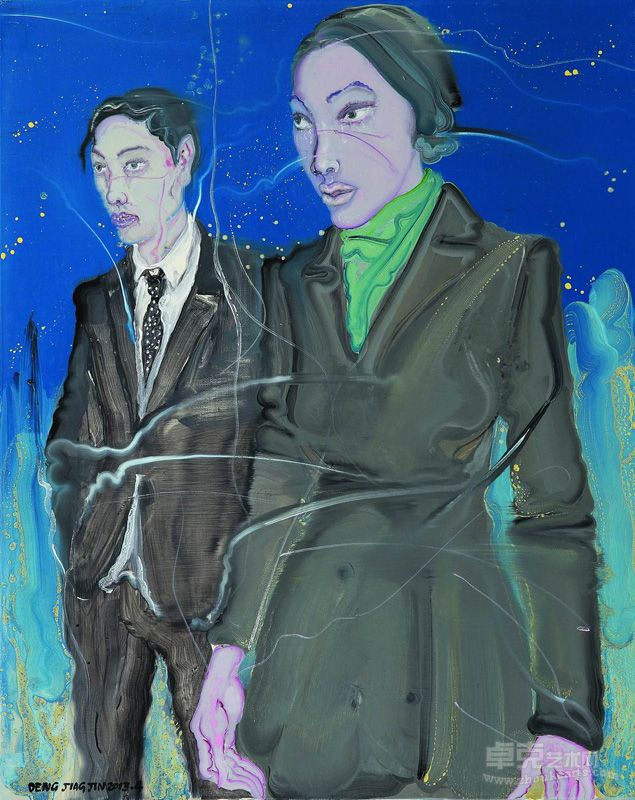 星星知你我 布面油画  35×28cm