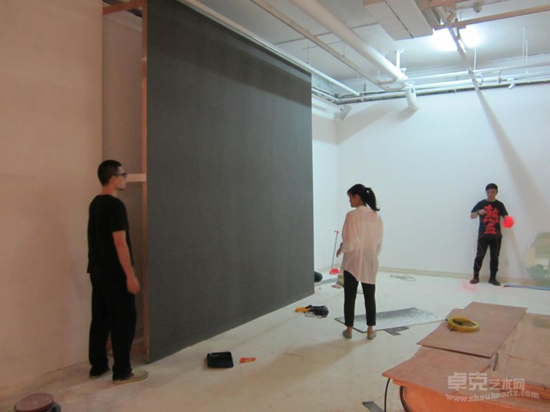 布展现场