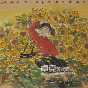田园花语——李江国画精品展