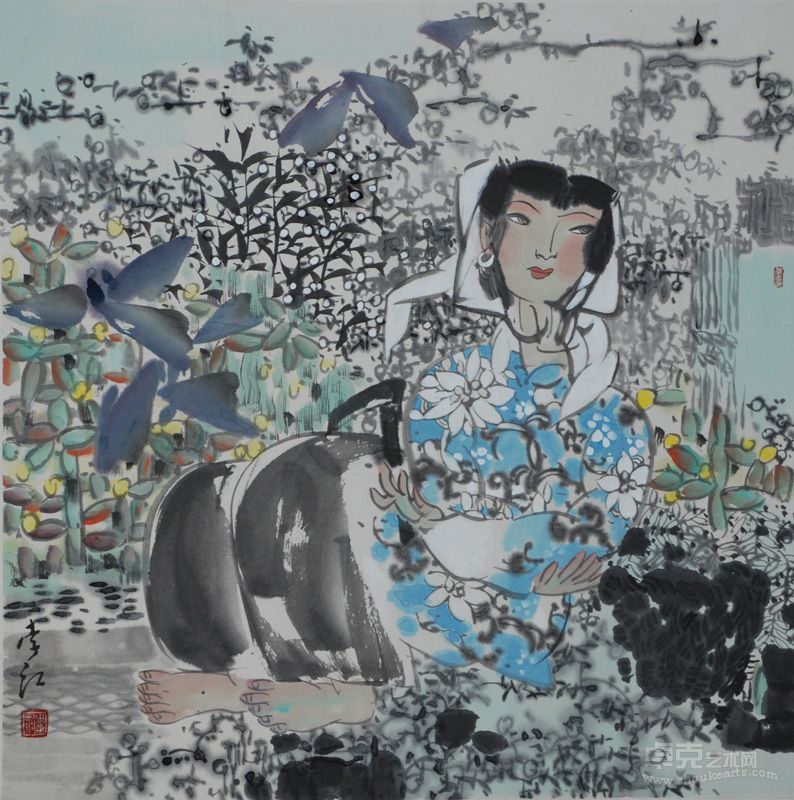 芳草地 50x50cm