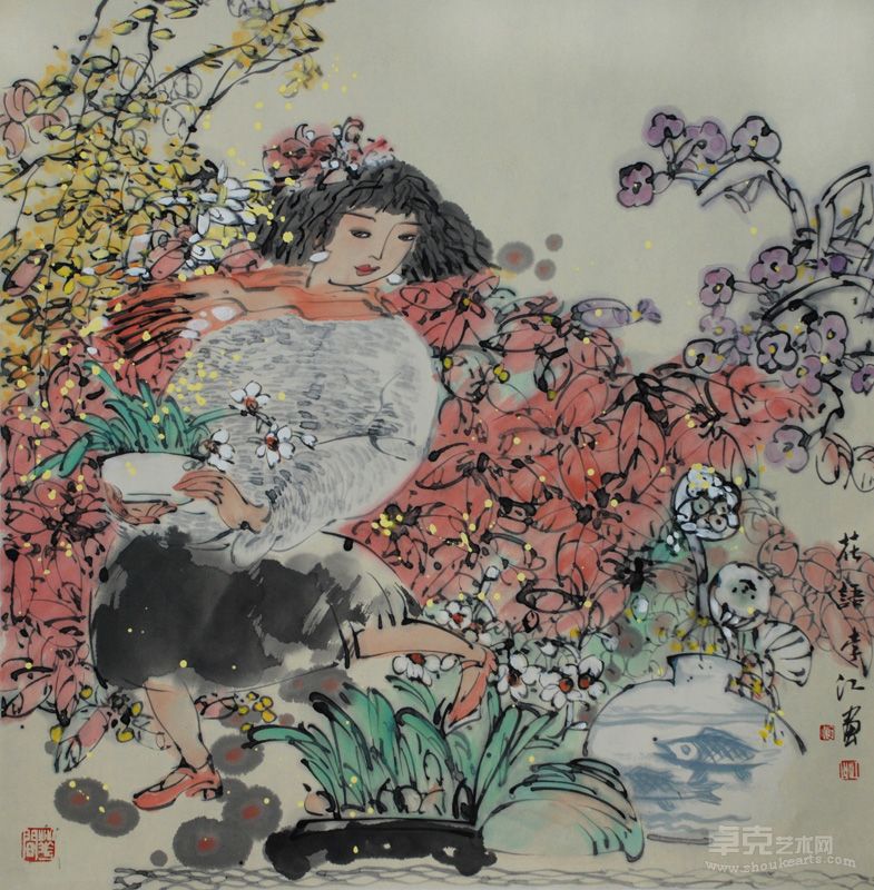 花语 68x68cm