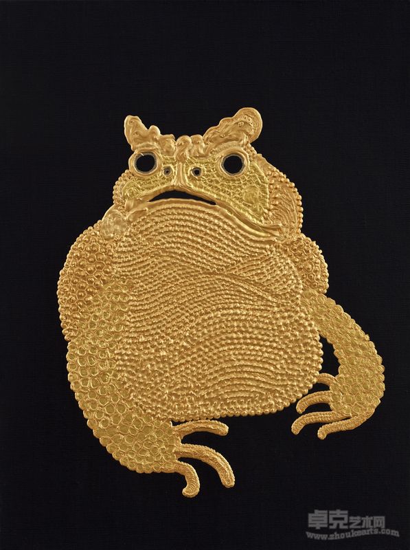 高昊 《金蟾之五》30x40cm 布面丙烯 2013