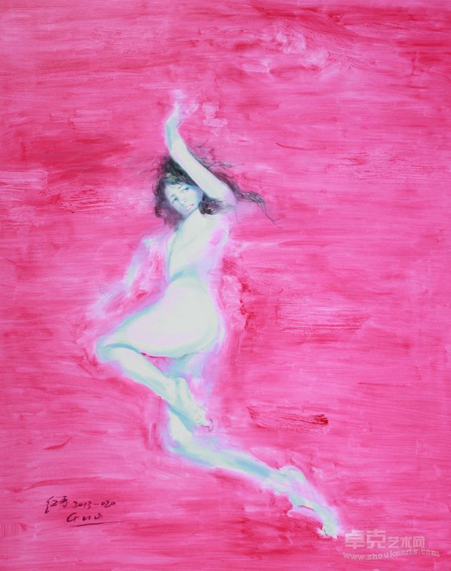 《水色》  80x100cm