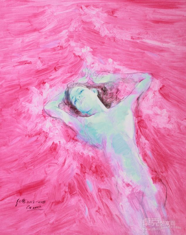 《水色》80x100cm
